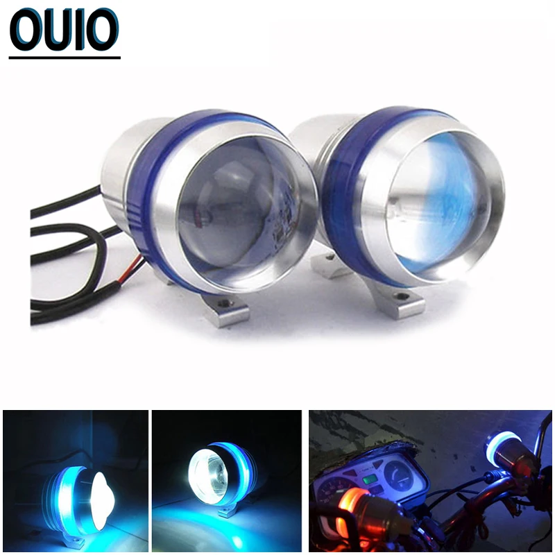 

20W Super Bright Motorcycle Headlight LED U3 Motorbikes Headlamp 12V Moto Single Lights Motorbike Fog Lamp Scooters Work Light