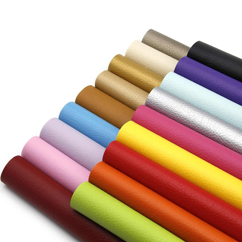 Faux Leather Sheets Bows Synthetic Leather Hand Made Synthetic