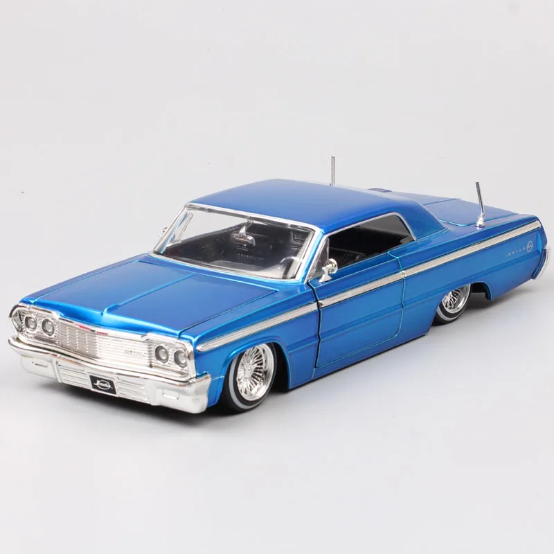 Детская 1/24 масштабная большая классика Jada 1964 chevrolet IMPALA литая модель игрушечного автомобиля chevy sports coupe Авто модель автомобиля реплики хобби