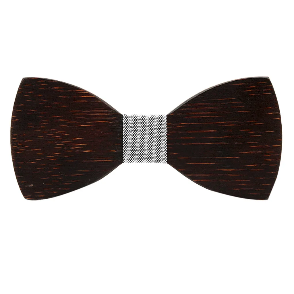 1 шт. деревянный галстук-бабочка галстук для мужчин джентльмен изысканный шейный галстук формальный костюм Одежда Аксессуары Галстуки 907