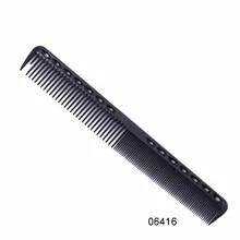 1 Pc Professional Hair Cricket Comb Heat Resistant Medium Cutting Carbon Comb Salon Antistatic Barber Styling Brush Tool Black