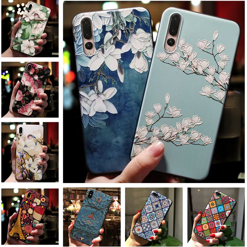 For UMIDIGI X Case Fashion Relief Soft Silicone Back Cover F1 F2 F 2 Protection Phone Cases A5 A7 Pro | Мобильные телефоны и