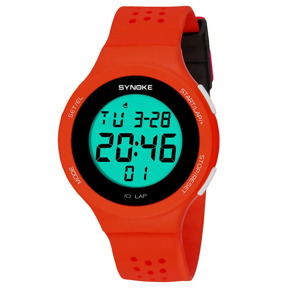 Многофункциональные 50 м водонепроницаемые часы светодиодный цифровые часы с двойным действием спортивные часы для улицы горячая Распродажа relogio Digital