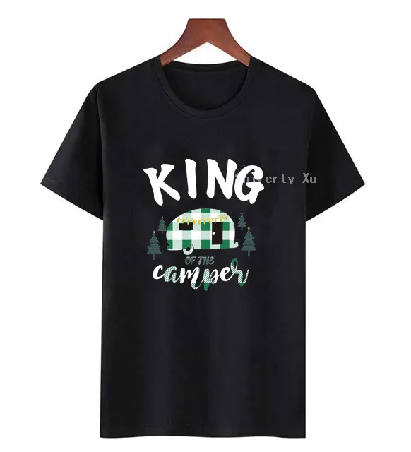 thumbnail image 1 of Camiseta de algodón a cuadros para Navidad, ropa a juego para la familia, para Año Nuevo, manga corta, para padre, madre, niños y bebés, camisetas navideñas, 1 of 5