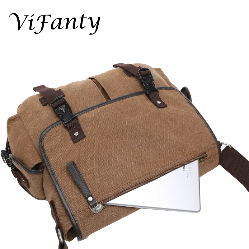 Мужская мессенджер, школьная сумка на плечо, винтажная сумка через плечо, военная сумка для ноутбука
