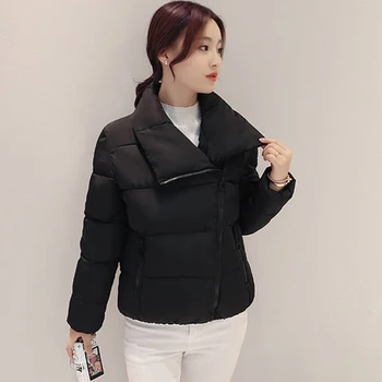 

2019 Autumn Winter Jacket Women Coat Fashion Female Stand Winter Jacket Women Parka Warm Casual Plus Size Overcoat Jacket Parkas