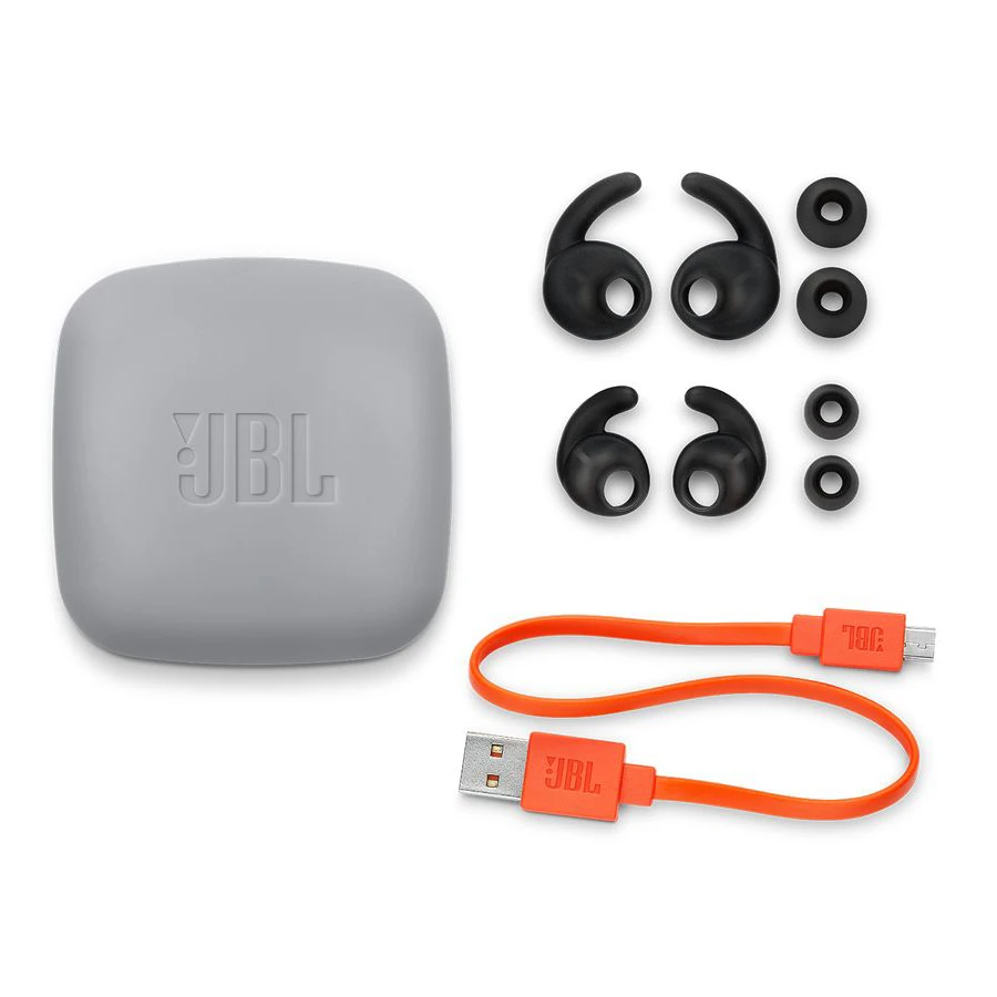 Original JBL Reflect Mini 2 Wireless Bluetooth Sports Earphones Music Headset with Microphone Speed Charge Sweatproof Earbuds