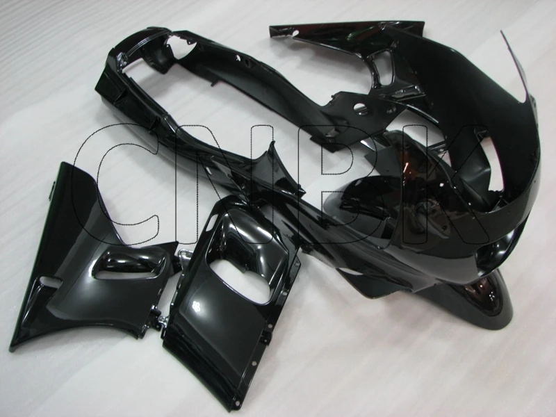 Обтекатели для Kawasaki Zzr400 93 94 из черного АБС пластика 05 06 07 Zzr 400 1993 2007|Полные