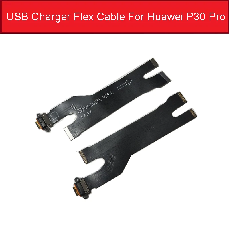 Гибкий кабель для зарядного устройства с разъемом Usb Huawei P30 Pro usb-разъем модуль