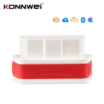

KONNKI W901 ELM327 ODB2 II Bluetooth 3.0 Diagnostic Scanner Code Reader KW 901 elm327 Torque work for Android/Windows 5 Colors