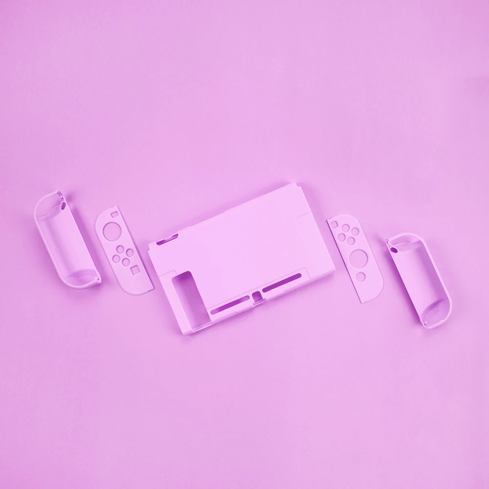 Твердый чехол для nintendo Switch NS Joy Con - Цвет: Фиолетовый