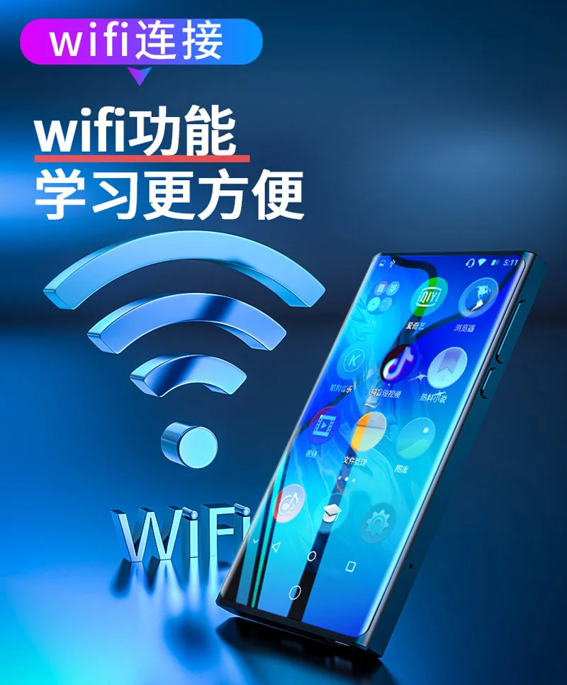 Новейший ruizu M15 Android WIFI bluetooth full Touch 3 5 дюймов IPS экран MP3 плеер FM радио видео