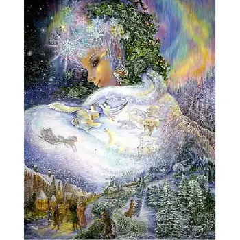 

Fantasy woman Full Drill 5D DIY Diamond Painting Cross Stitch Diamond Embroidery pattern Rhinestone Diamond Mosaic painting