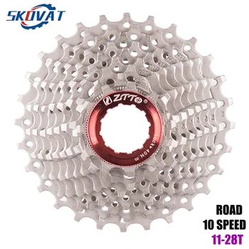 

ZTTO Road Bicycles 10 Speed Cassette Freewheel 10s 11- 28t Bike Sprocket for Shimano 5600 5700 105 SRAM rival Bicycle Parts