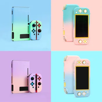 

Matte PC Hard Back Cover Crystal Shell For Nintendo Switch NS Lite Console Joy Con Controller Protective Film Sticker Skin Case