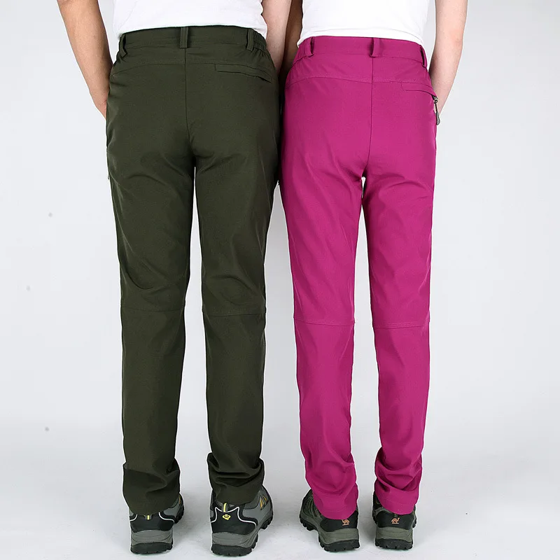 

Spring And Autumn Outdoor Sports Quick-Dry Elasticity Couples Trousers Loose And Plus-sized Multi-functional Climbing Pants Shor
