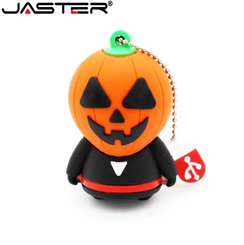 JASTER Horrific ghost USB Flash Drive Pen drive cartoon U disk memory stick pendrive 8GB 16GB 32GB 64GB cool Halloween gifts