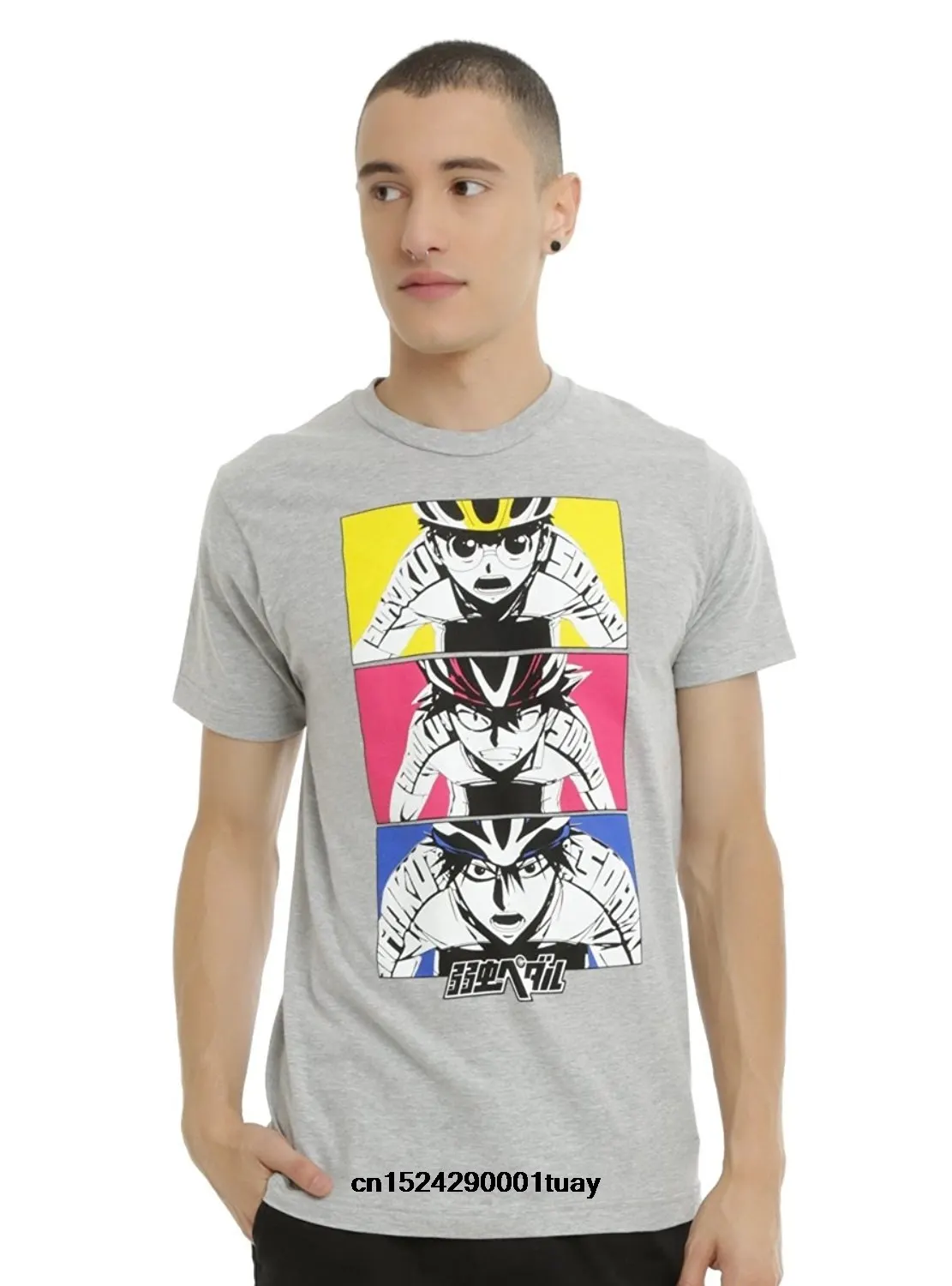 Мужская футболка с коротким рукавом Yowamushi Pedal Onoda Naruko и Imaizumi забавная крутая |