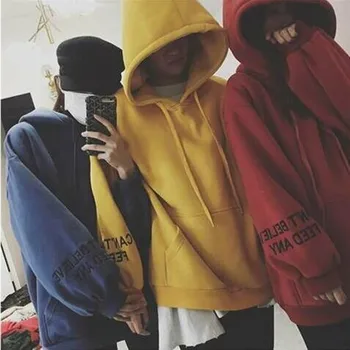 

2019 New hot Fashion Brand hoodie Hoodie Printing Hip hop Rock Star sweatshirt Fleece Band Hoodies Thickened Female Hoodies