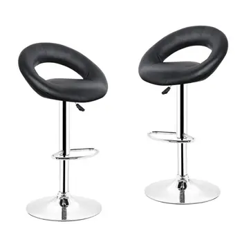 

2pcs Bar Stool Kitchen Chairs Adjustable Leisure Modern Style Living Room Home Office Kitchen Furniture Bar Chairs HWC