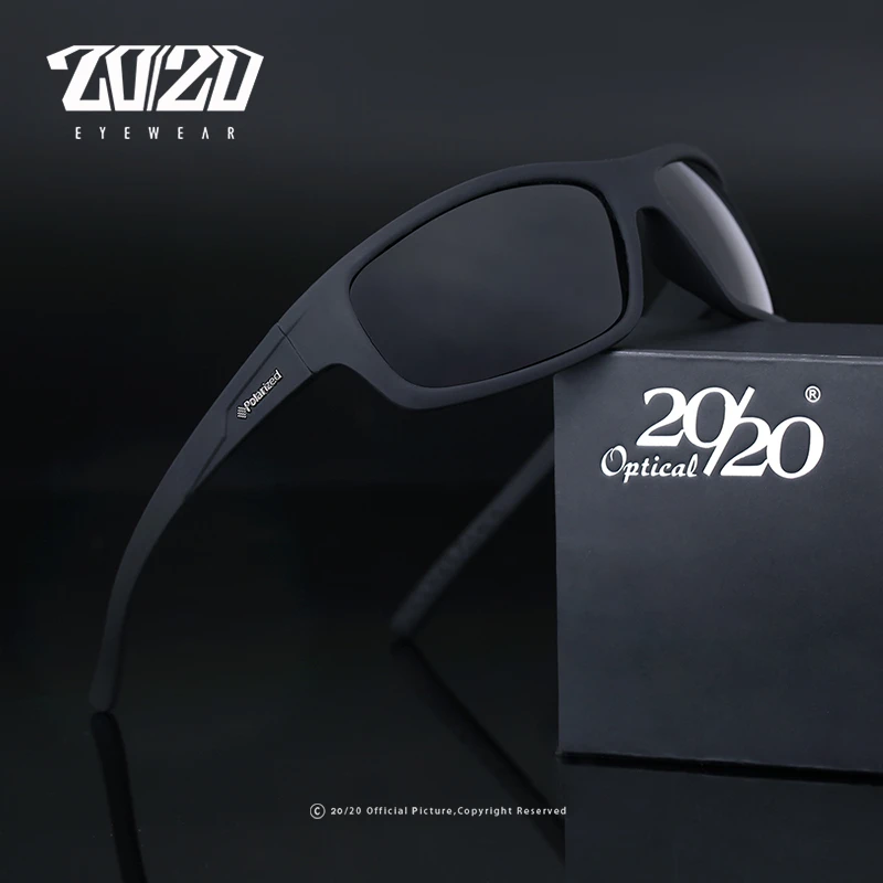 20/20 оптические брендовые дизайнерские новые поляризованные солнцезащитные очки для мужчин, модные мужские очки, солнцезащитные очки для путешествий, рыбалки, Oculos PL66 с коробкой