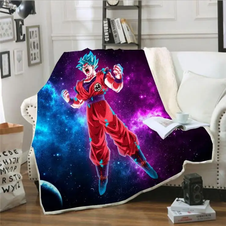 

Anime pattern 3D Demon Fleece Blanket full printed Wearable Blanket Adults/kids Fleece Blanket drop shippng style7