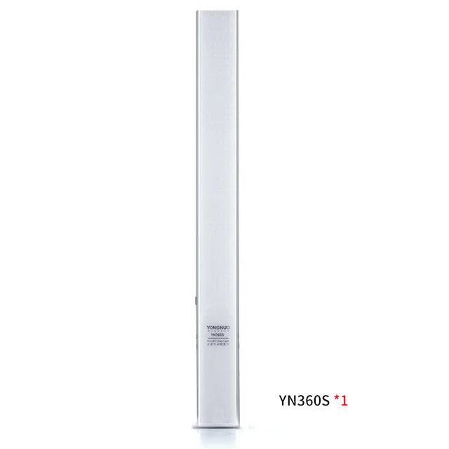 YONGNUO YN360S ручной светодиодный светильник для видеосъемки 3200k до 5500k с управлением через приложение для телефона Ультратонкий светодиодный светильник ing Stick для свадебной фотосъемки - Цвет: YN360S