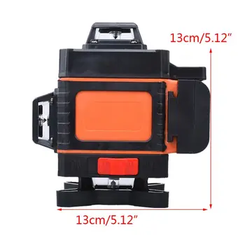 

16/12 Lines L-aser Level Levels Auto Self Leveling 360 Rotary Measure LED A69E