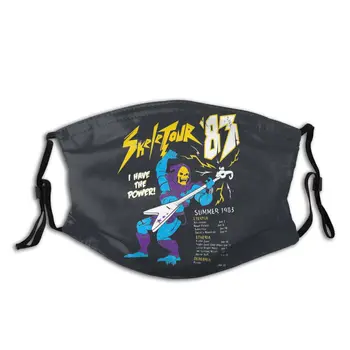 

Skeletour 83 Non-Disposable Face Mask with Filter He-Man the Masters of the Universe Anti Haze Dustproof Respirator Mouth Muffle