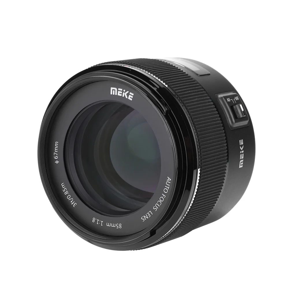 Lentille MEIKE 85 мм F1.8 AF Автофокус Средний телеобъектив полный рамки объектив для Canon EF крепление DSLR камера Объектив Аксессуары