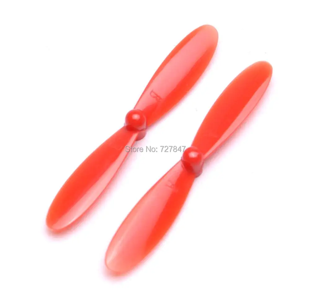 10 Pairs 55mm Blade Propeller - Prop for 7mm 8.5x20mm Coreless Motor DIY Micro RC Camera FPV Drone Quadcopter Accessories 13