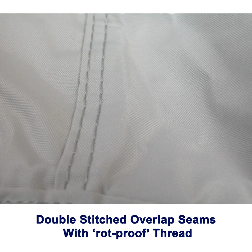 Economy 12ft-22ft Trailerable Boat-Cover Marine-Grade Heavy-Duty Oceansouth Water Sun proof UV Protection Ski-boat Mooring Cover