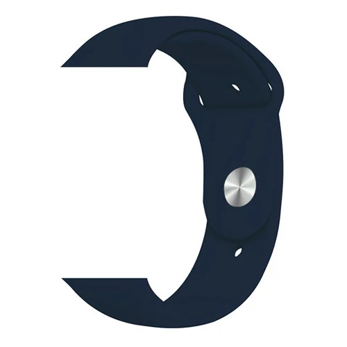 Спортивный ремешок для часов для apple watch, ремешок 42 мм, 38 мм, версия apple watch 4/5/3/2/1 44 мм 40 мм наручных часов iwatch, браслет, силиконовый ремешок для часов аксессуары - Цвет ремешка: 28-Royal blue