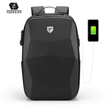 Fenruien Multifunction Men's Backpack 17.3 Inch Laptop Backpacks Anti-Theft Waterproof Business Backpacks Travel Bags 2020 New 1