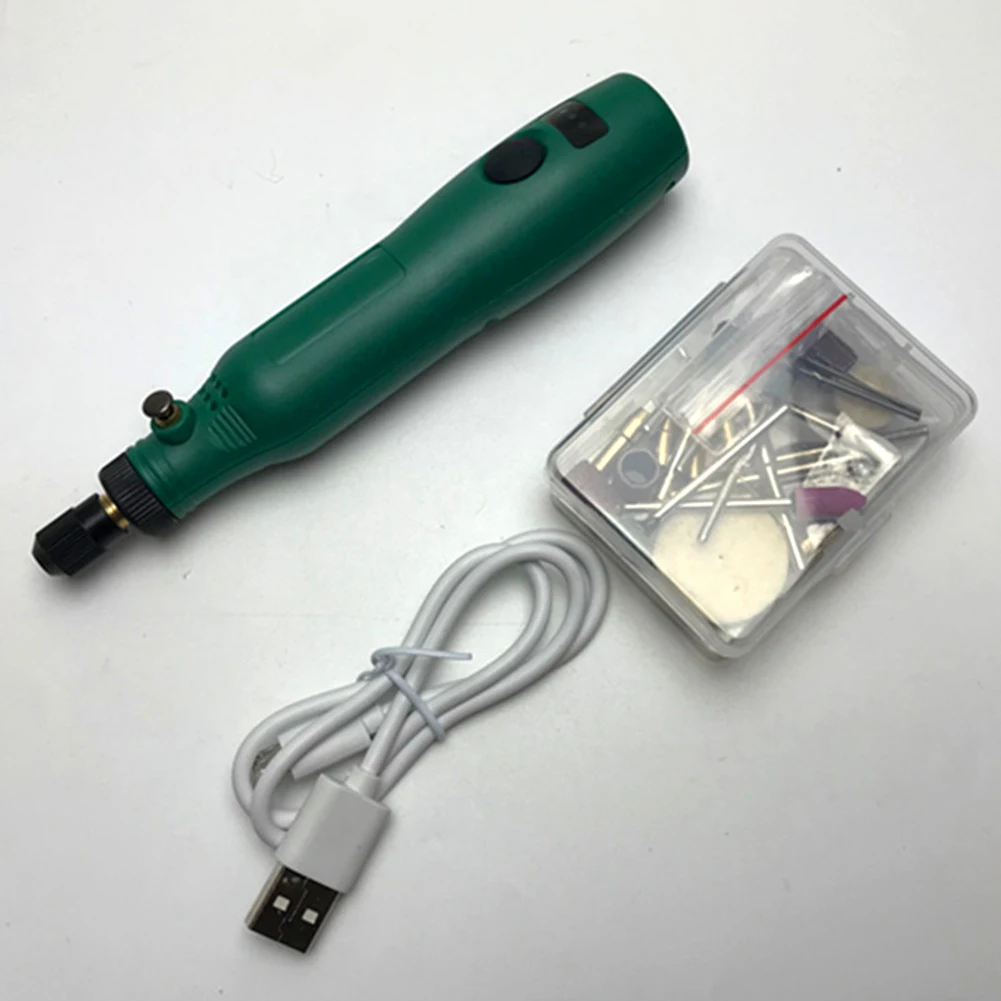 5 В DC 10 Вт Резьба Мини Скорость Регулируемый легкий беспроводной удаление USB электрический шлифовальный станок набор переменной скорости фрезерования полировки