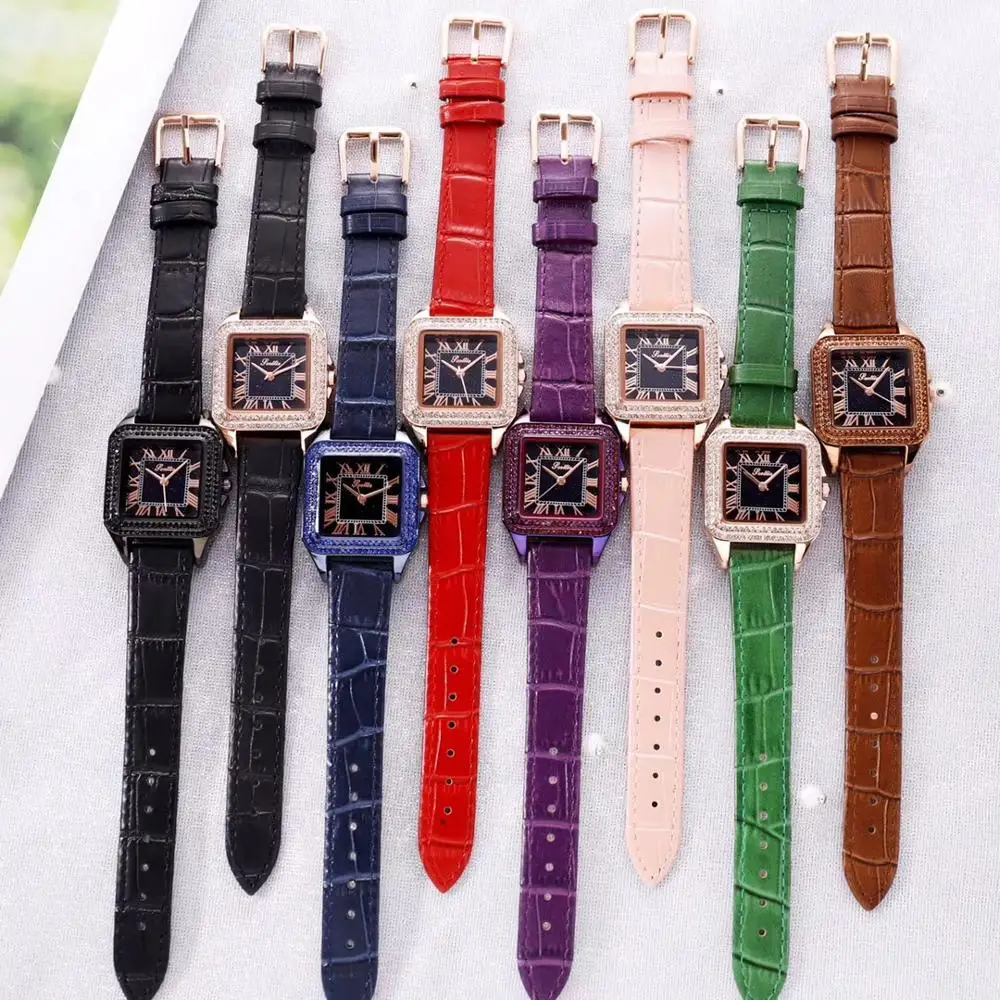 Горячая распродажа Роскошные Аналоговые кварцевые часы для женщин повседневные модные часы