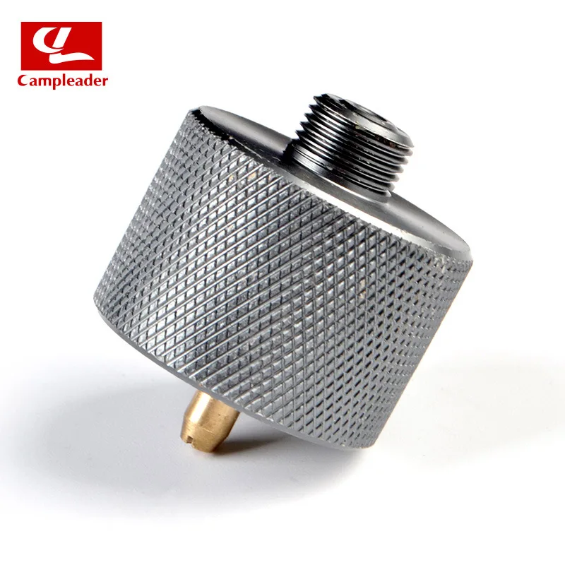 

Outdoor Camping Furnace End Accessories Aluminum Converter Gas Tank Connector Fuel Gas Stove American Standard Cylinders Connect