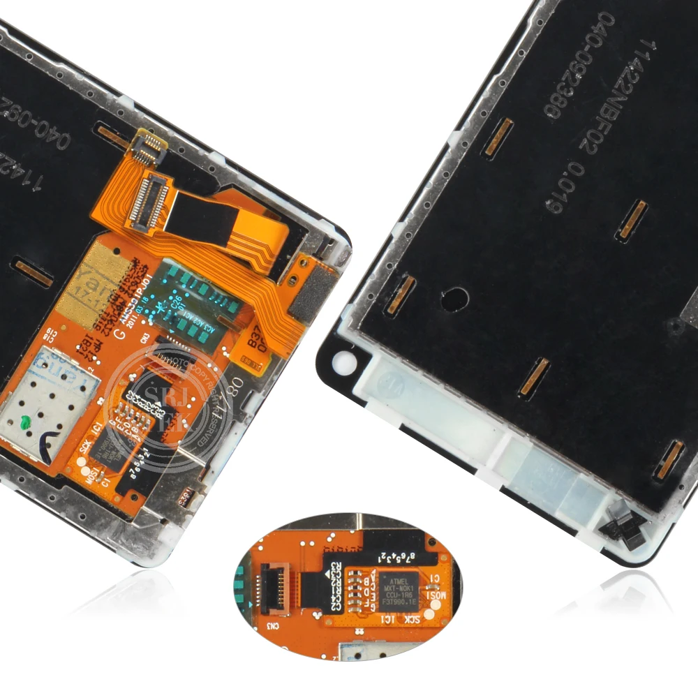 100% Оригинальный 854x480 для NOKIA N9 ЖК сенсорный экран с рамкой дисплей дигитайзер в