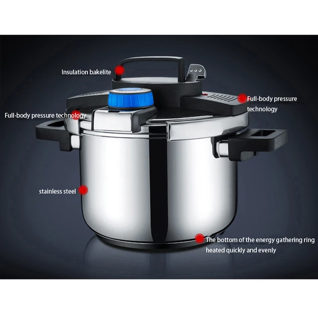 Pressure Cooker Stainless Steel Binaural Handle Various Stoves Are