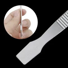 

1 Pcs Fine Planing And Polishing Tin Scraper Stainless Steel Scraper Blade Planting Tin Scraping Tin Slurry Knife Mixing Tool