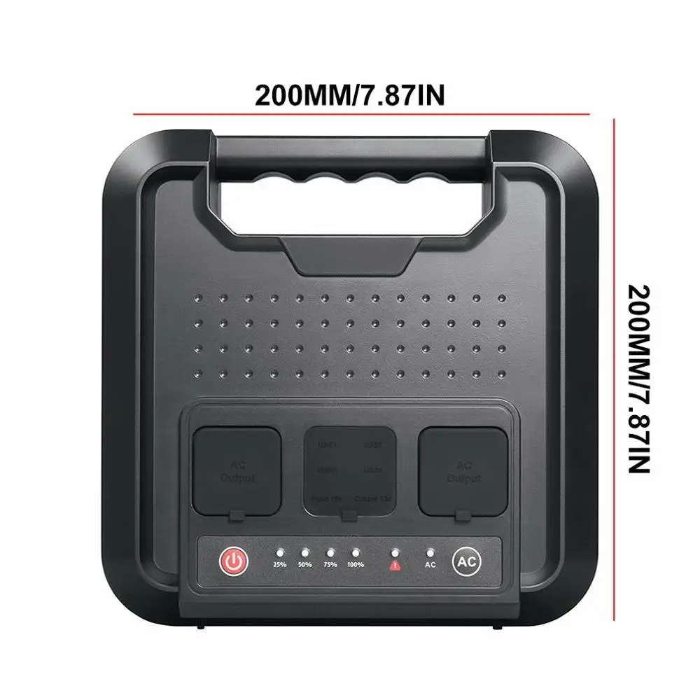 Mini Portable Energy Storage Power Charging Battery Mobile Power Single Port 220V For Camping Travel Emergency Reserve