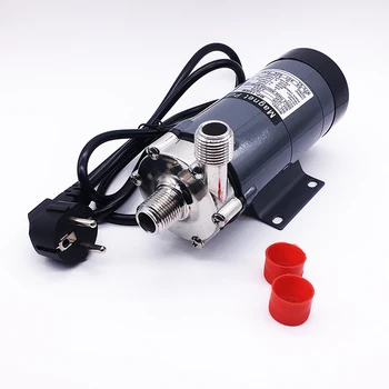 

Magnetic Pump MP- 15R Food Grade 304 Stainless Steel Brewery Beer Home brew 220V Magnetic Drive Water Pump Temperature 140C 1/2"