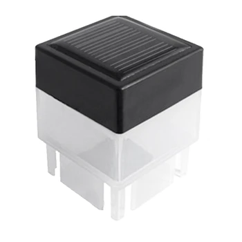 

Outdoor Solar Post Light Solar Fence Light Square Aluminum Tube Fence Lamp