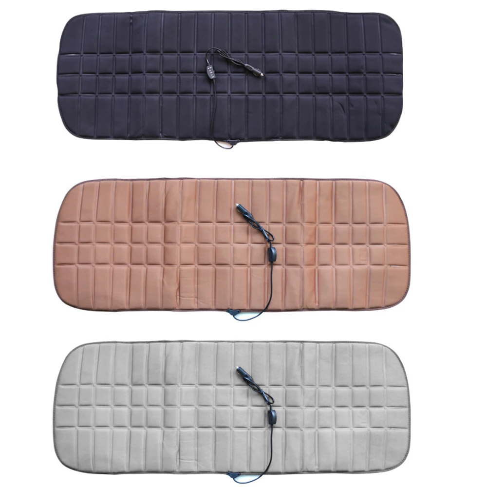 

12V Car Rear Heated Seat Pad Car Heater Cushion Cover Auto Winter Warmer Heater Seatback Car Driver
