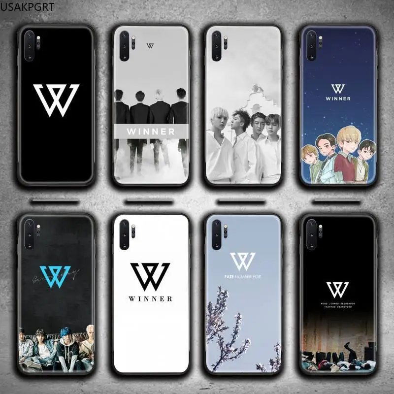 Чехол для телефона Boy Group Kpop Winner Samsung Galaxy Note20 ultra 7 8 9 10 Plus lite J7 J8 2018 Prime M21 | Мобильные