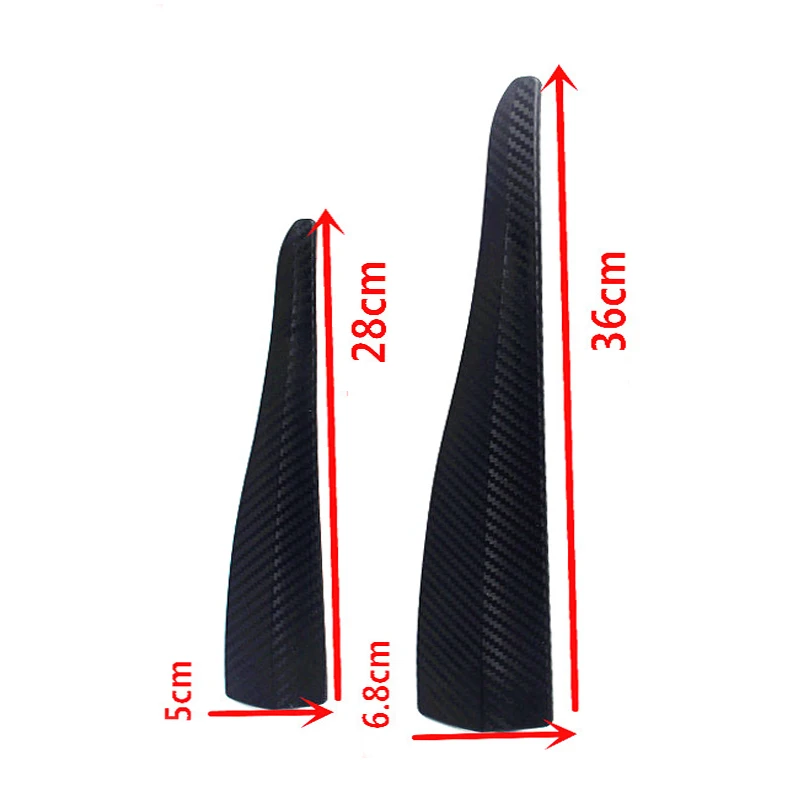 7D Carbon Car Styling Mouldings Spoiler Bumper Strip For Bmw X1 X3 X5 etc
