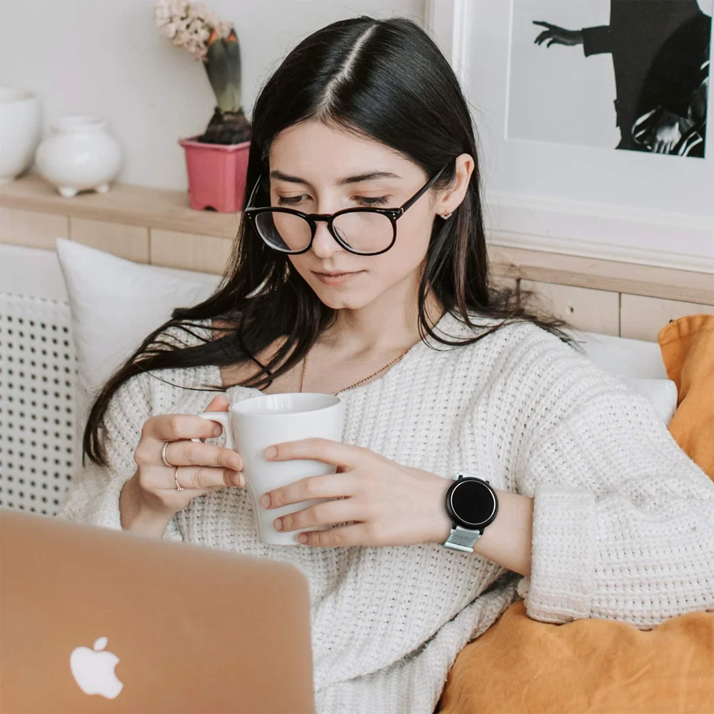 Band For Samsung Galaxy Watch 4 3 classic active 2/Gear S3/S2 Nylon loop correa Bracelet Huawei watch GT 2e pro strap 22mm 20mm 5