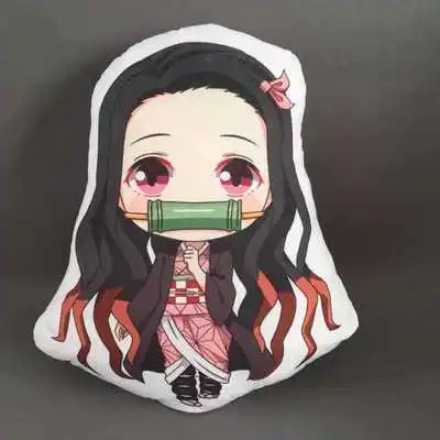 Kimetsu no Yaiba модные Аниме Мягкие плюшевые подушки пушистая подушка кукла мультфильм игрушки унисекс подарки на день рождения Новинка - Цвет: see chart