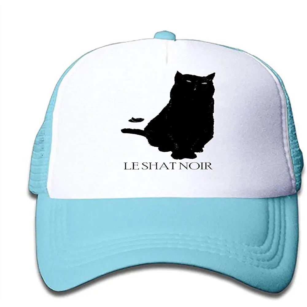 Детская бейсбольная кепка Le Shat Noir Dad Hat Регулируемая Кепка водителя грузовика для мальчиков и девочек