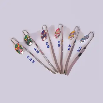 

Characters Bookmark Folk Arts Craft Ornaments Beijing Opera Facebook Bookmarks Stainless Steel Folk Arts Craft Personalized